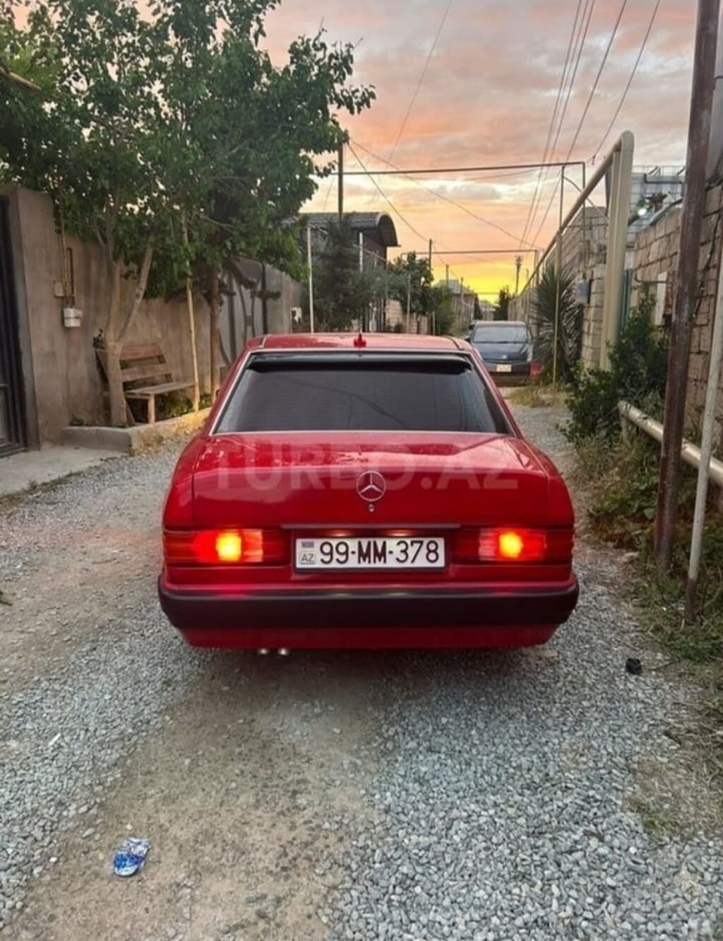Mercedes-Benz 190 (W201): 2 l 1992 il Sedan 99-MM-378 — Avtomobillər, Digah (2)