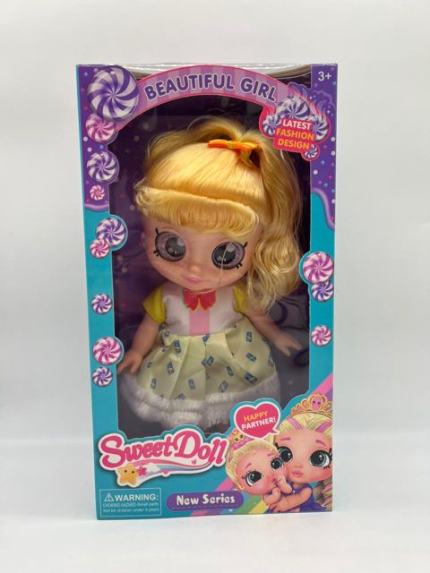 Kukla Sweet Doll P-16, plastik, 25 sm, 3+ yaş — Bakı