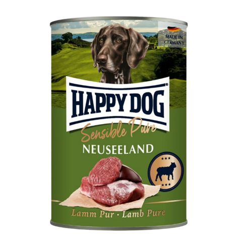 Nəm yem Happy Dog Sensible Pure Neuseeland Lamb Pure yetkin itlər üçün, quzu əti ilə, 400 q — Bakı