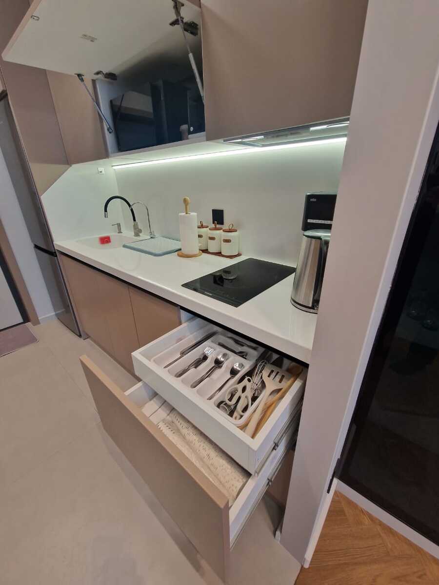 İcarəyə verilir 1 otaqlı yeni tikili 57 m² — Mənzil, Bakı (11)
