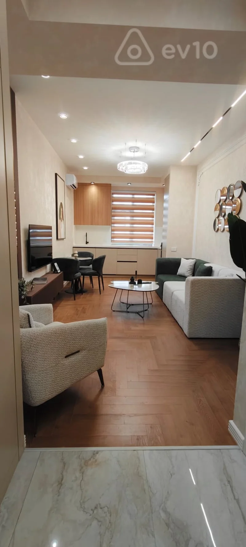 2 otaqlı mənzil, 58 m², Nəsimi ray., Tibb Universitetin yaxınlığında yerləşir — Bakı