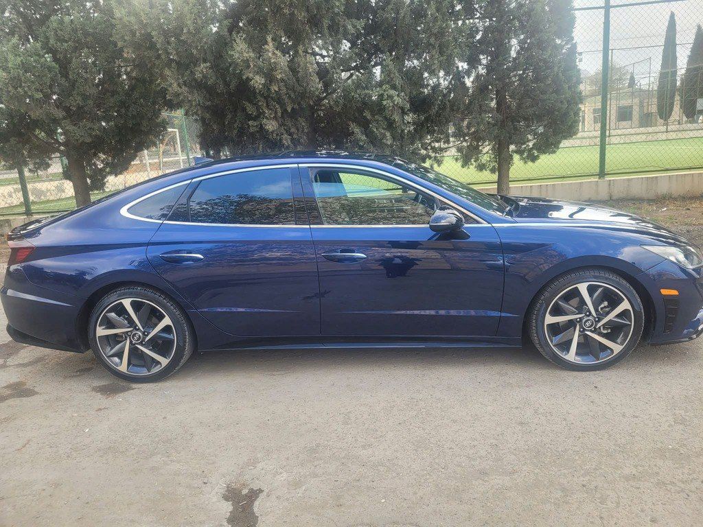 Hyundai Sonata, 1.6 L, 2022 il, 91 000 km — Avtomobillər, Bakı (7)