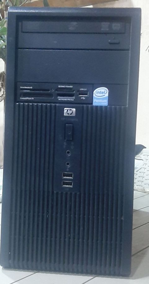 HP Compaq masaüstü sistem bloku - Prosessor: Intel Pentium (stiker — Bakı