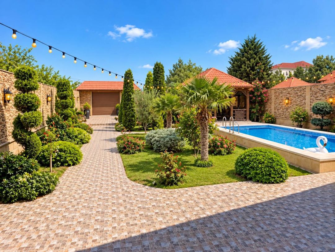Satılır 5 otaqlı həyət evi/bağ evi 250 m² — Ev, villa, Bakı (11)