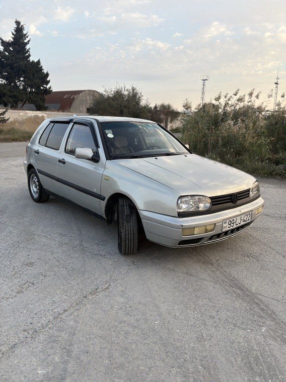 Volkswagen Golf, 1.9 L, 1997 il, 300 000 km 99-LJ-422 — Avtomobillər, Bakı (2)