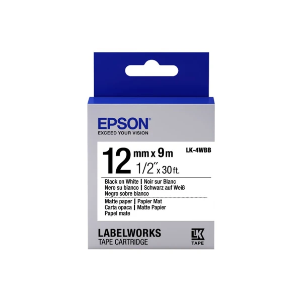 Epson LK4WBB Black/White C53S654023 — Mallar, Bakı