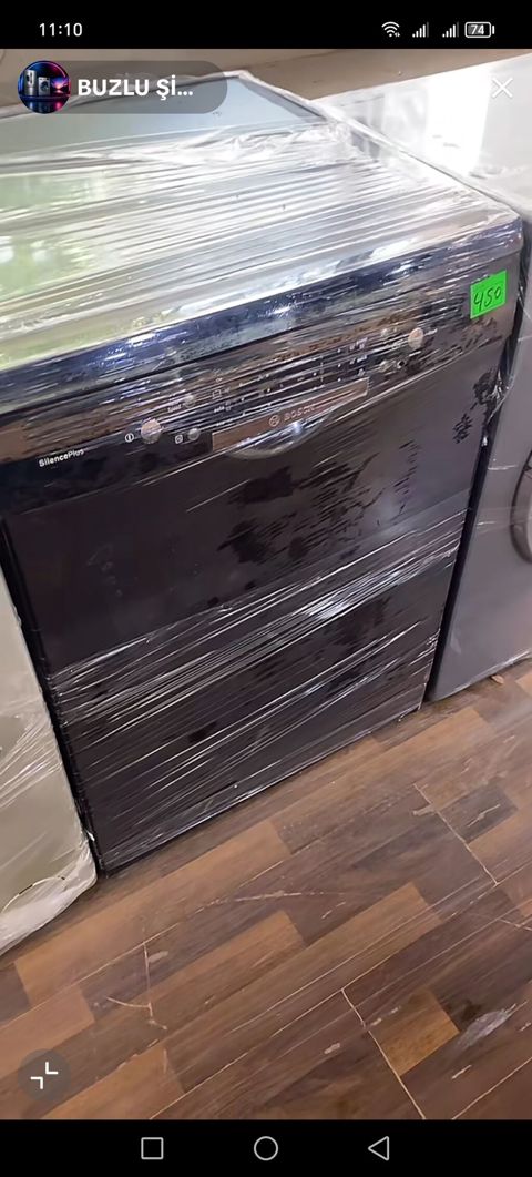 Bosch SilencePlus qabyuyan maşın - Rəng: qara - Ön panel idarəetməsi — Digah