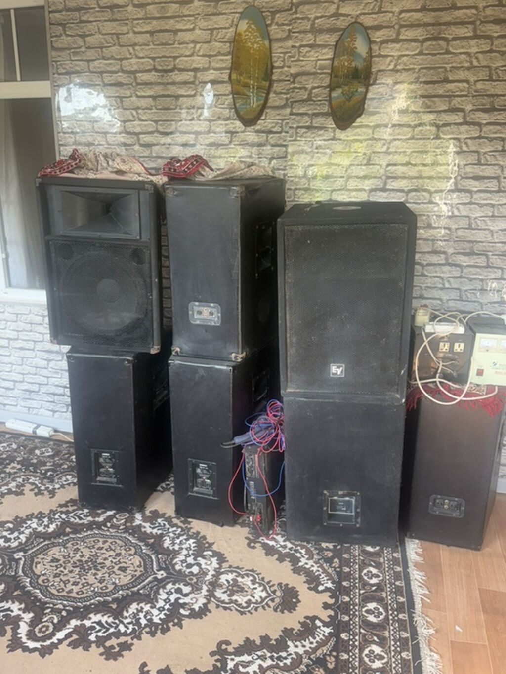 Profesional səsgücləndirici akustika dəsti - Böyük səhnələr, toylar — Dinamiklər və akustik sistemlər, Bakı