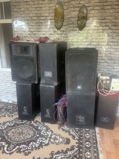 Profesional səsgücləndirici akustika dəsti - Böyük səhnələr, toylar — Bakı