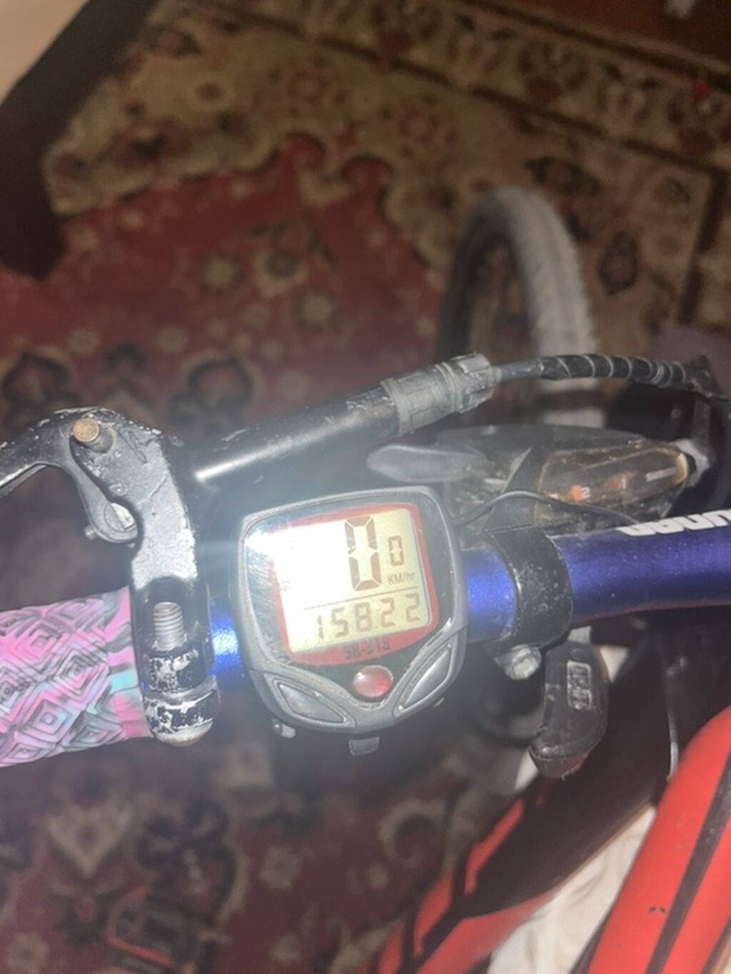 Velosiped üçün naqilli sürət ölçən/kompüter Böyük oxunaqlı LCD ekran — Ehtiyat hissələri və aksesuarlar, Digah (6)