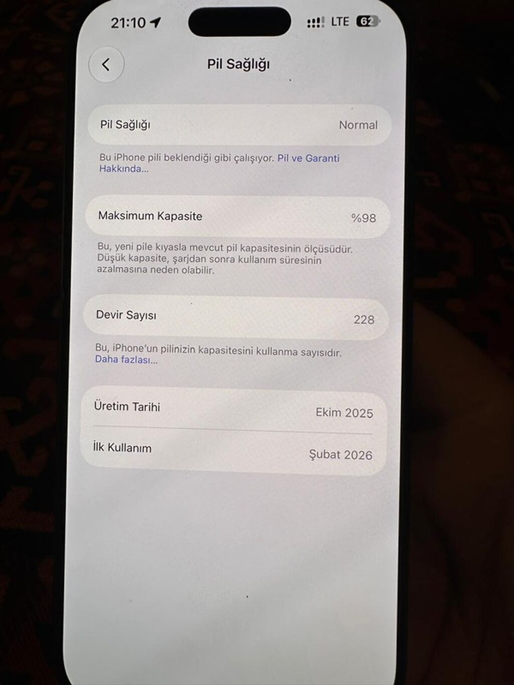 IPhone 17, 256 GB, Graphite, Face ID — Apple iPhone, Sumqayıt (2)