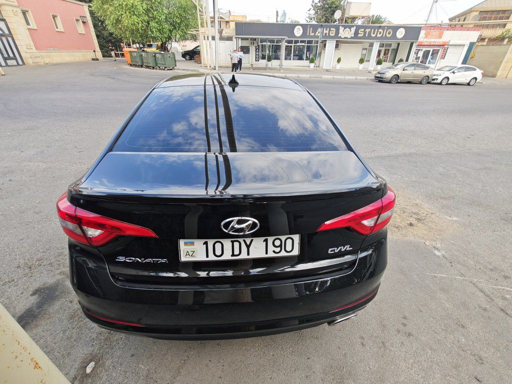Hyundai Sonata, 2.0 L, 2015 il, 100 000 km 10-DY-190 — Avtomobillər, Bakı (6)