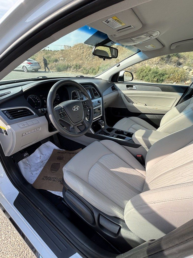 Hyundai Sonata, 2.0 L, 9.8 kWh, 2017 il, 140 000 km — Avtomobillər, Bakı (6)