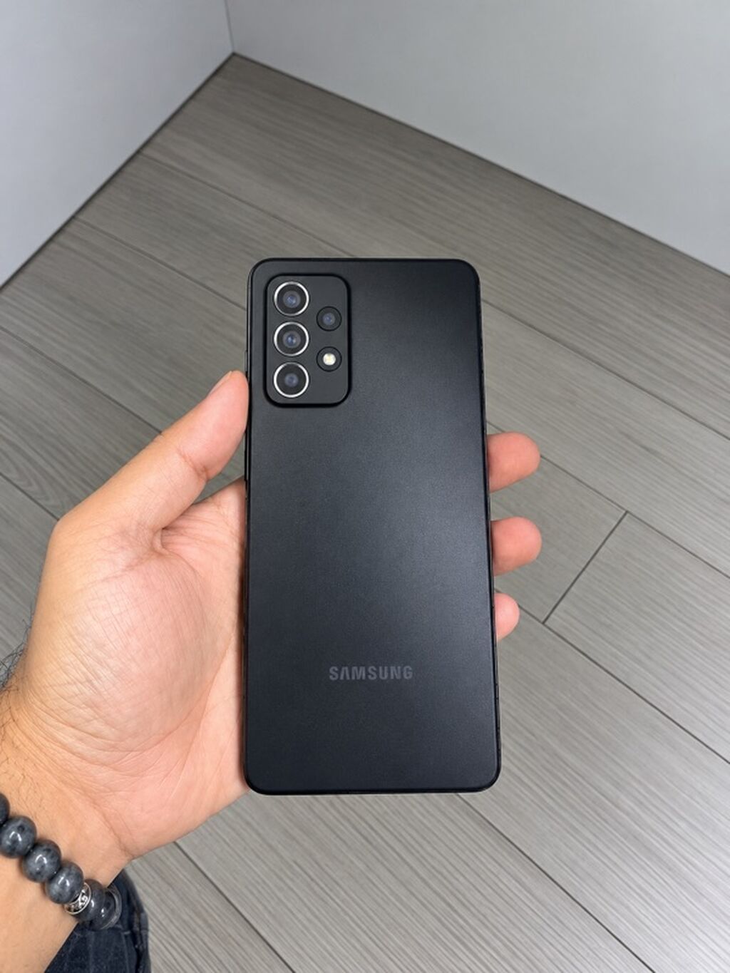 Samsung Galaxy A52, rəng - Qara, Barmaq izi — Samsung, Bakı (2)