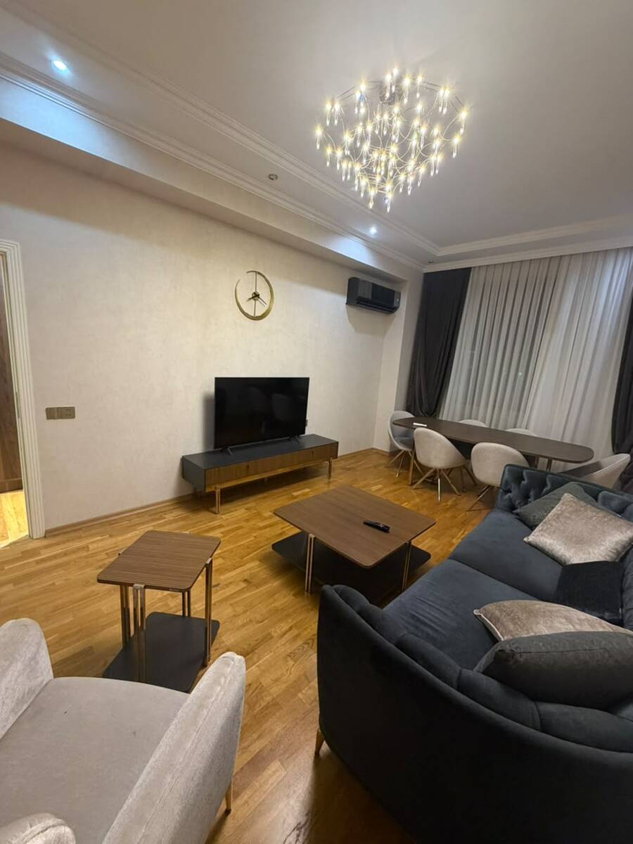 İcarəyə verilir 2 otaqlı yeni tikili 75 m² — Mənzil, Bakı (3)