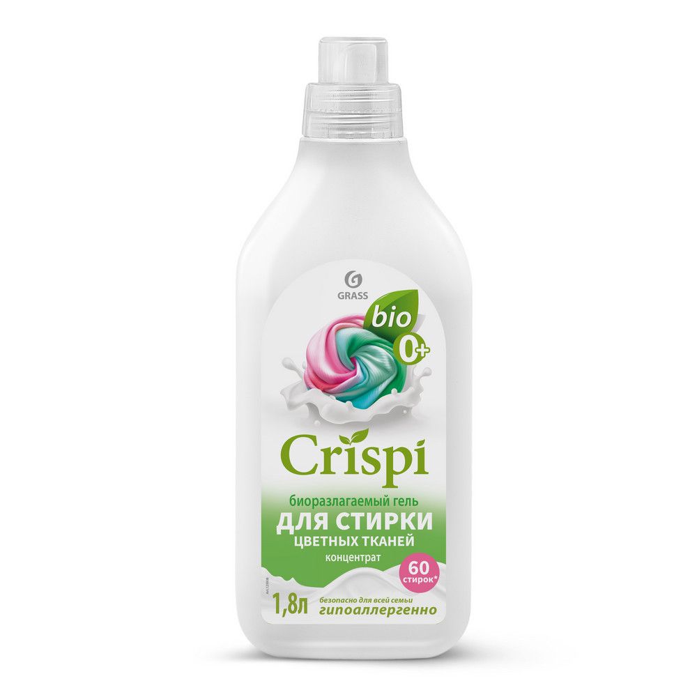 Yuyucu gel Grass Crispi, Rəngli paltar, 1800 ml — Mallar, Bakı