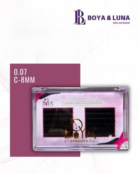 Süni kirpiklər Boya Professional BY-EE07-08C — Bakı