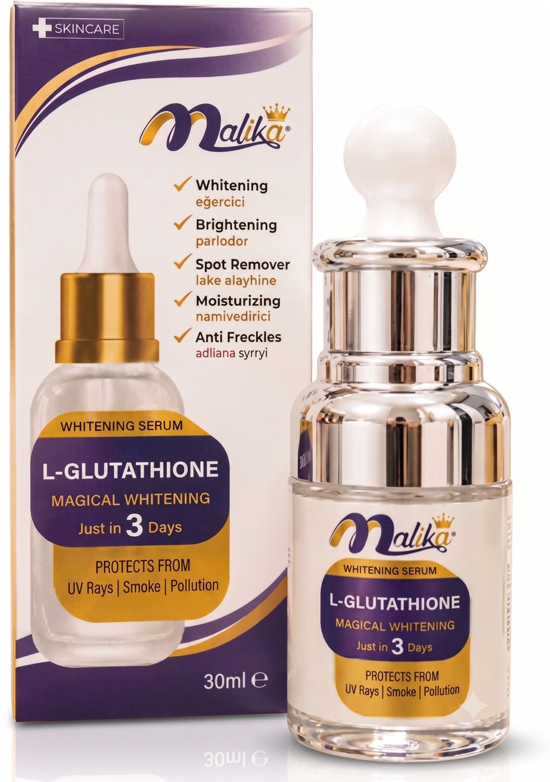 Üz üçün zərdab L-Glutathione Magical Whitening 30 ml — Mallar, Bakı