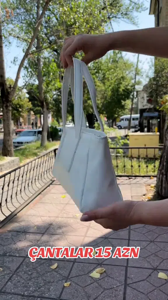 Qadın çantası, Ağ rəng — Geyim, ayakkabı, aksesuarlar, Bakı (3)