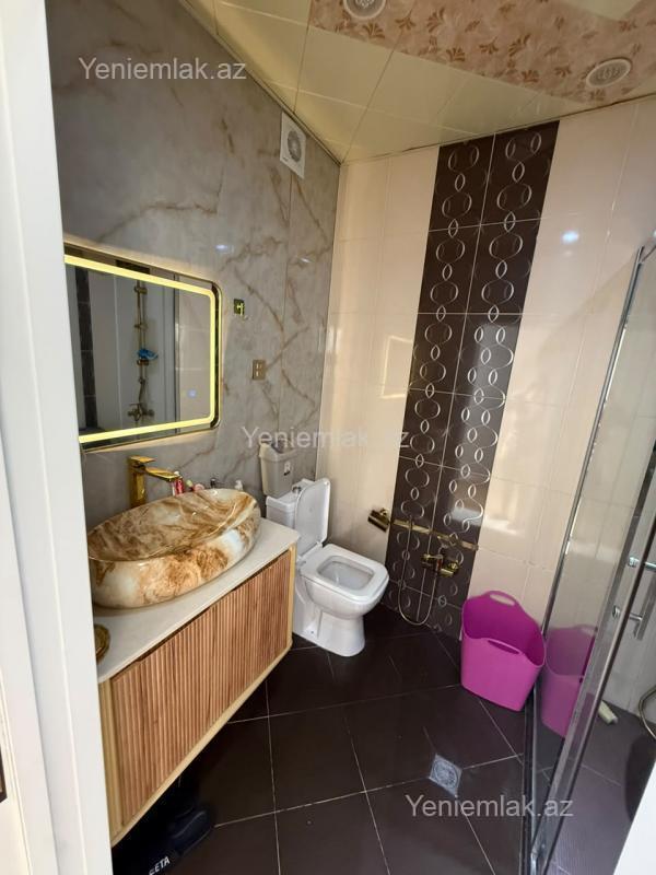 Satılır 4 otaqlı Bina evi menzil (Yeni tikili), 130 m², Nərimanov rayonu — Mənzil, Bakı (12)