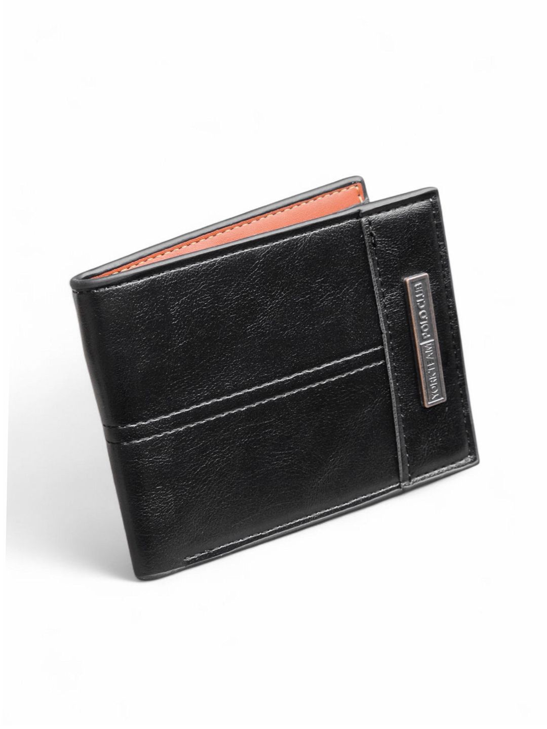 Portmone kişilər üçün, poliuretan, qara, 8.5 sm — Mallar, Bakı