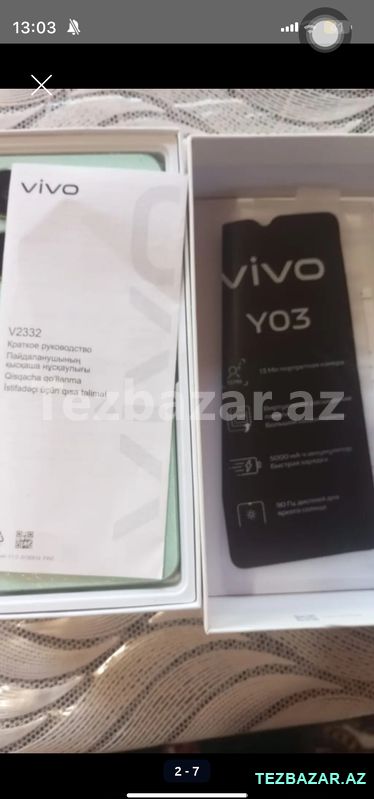 Vivo Y03 — Smartfonlar, Bakı (6)