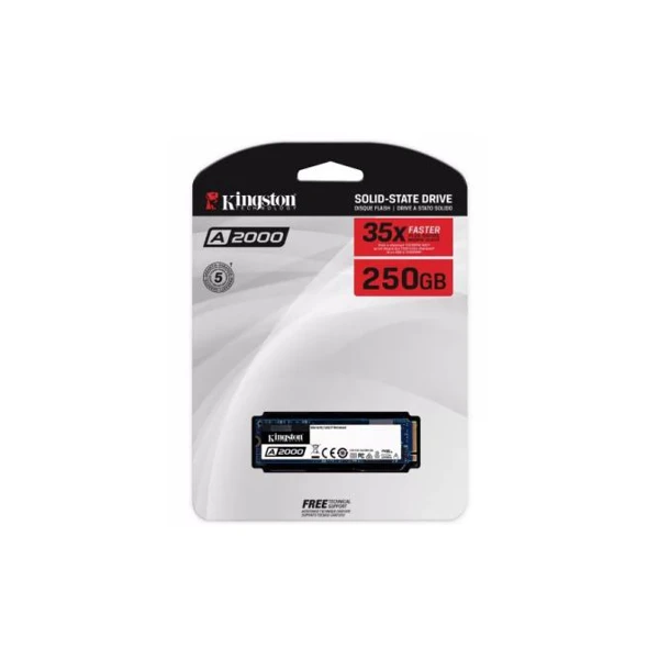 Kingston A2000 250 GB NVMe PCIe SSD SA2000M8/250G — Bakı