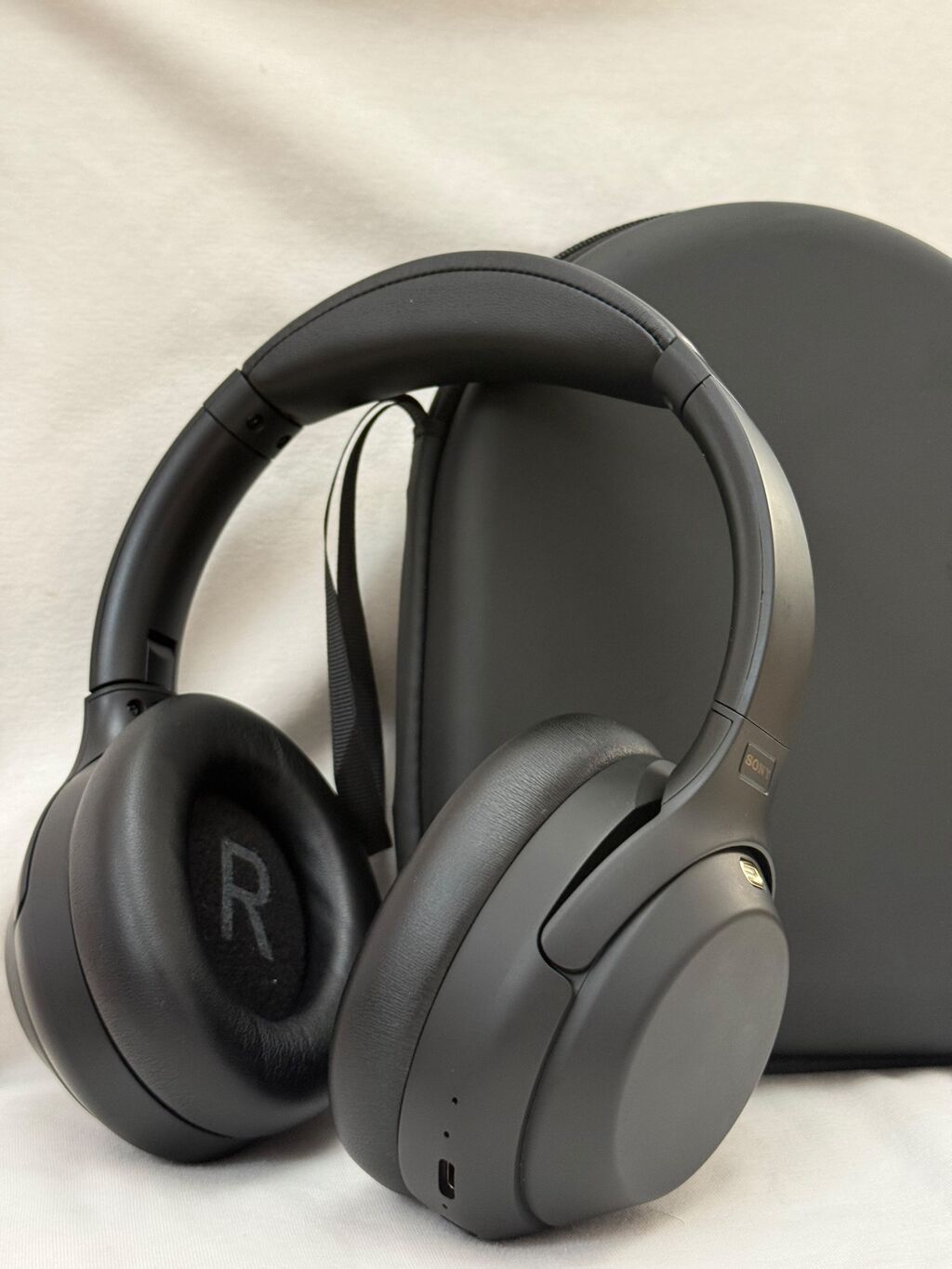 Sony WH-1000XM4 simsiz qulaqlıq - Rəng: qara - Aktiv səs-küyün ləğvi — Qulaqcıqlar, Bakı (5)
