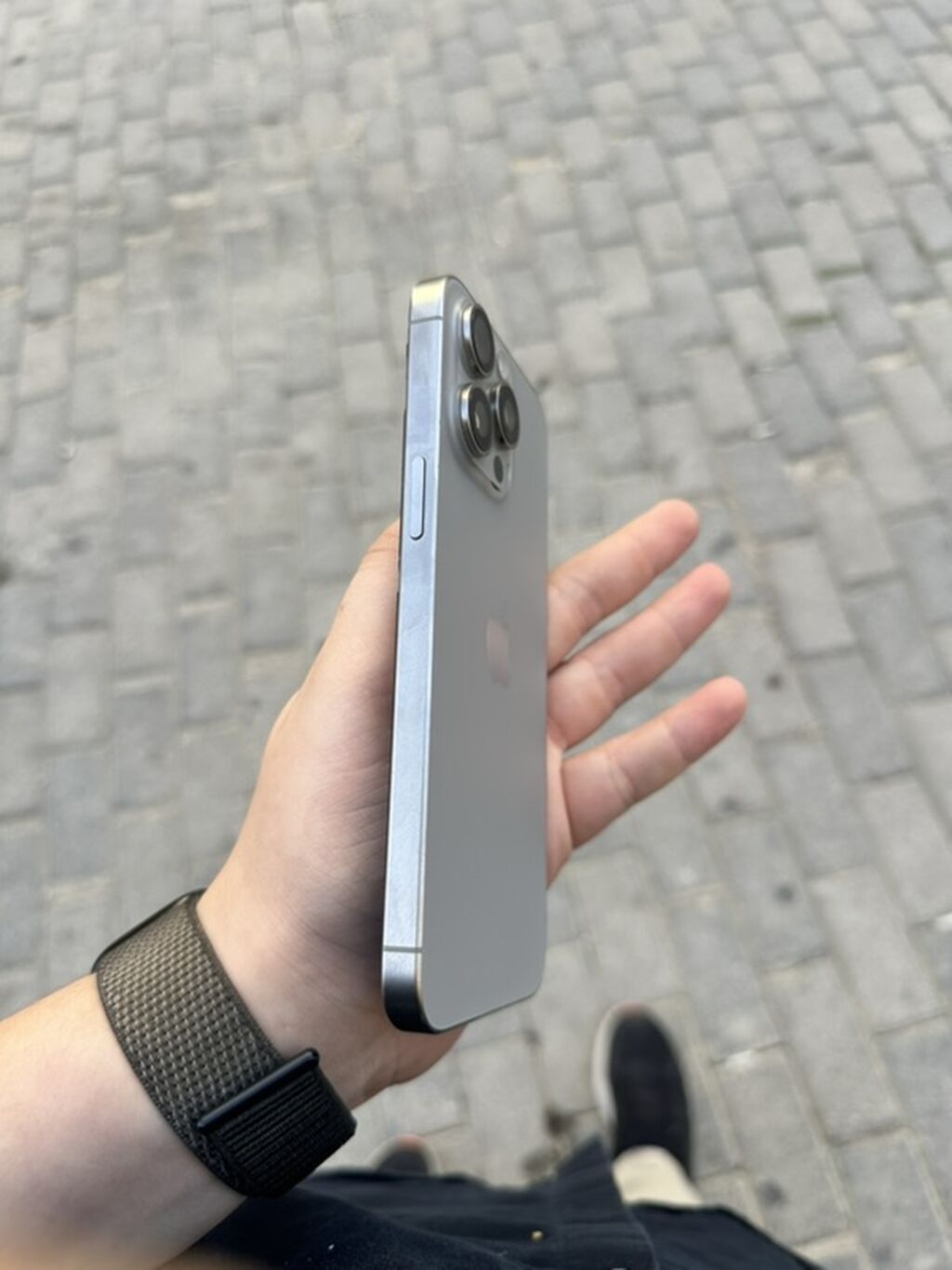 IPhone 15 Pro Max, 256 GB, Gümüşü, Face ID — Apple iPhone, Xırdalan (3)