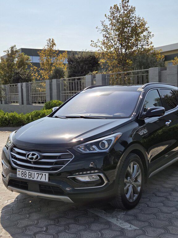 Hyundai Santa Fe, 2.0 L, 2018 il, 138 487 km 88-BU-771 — Avtomobillər, Bakı (2)