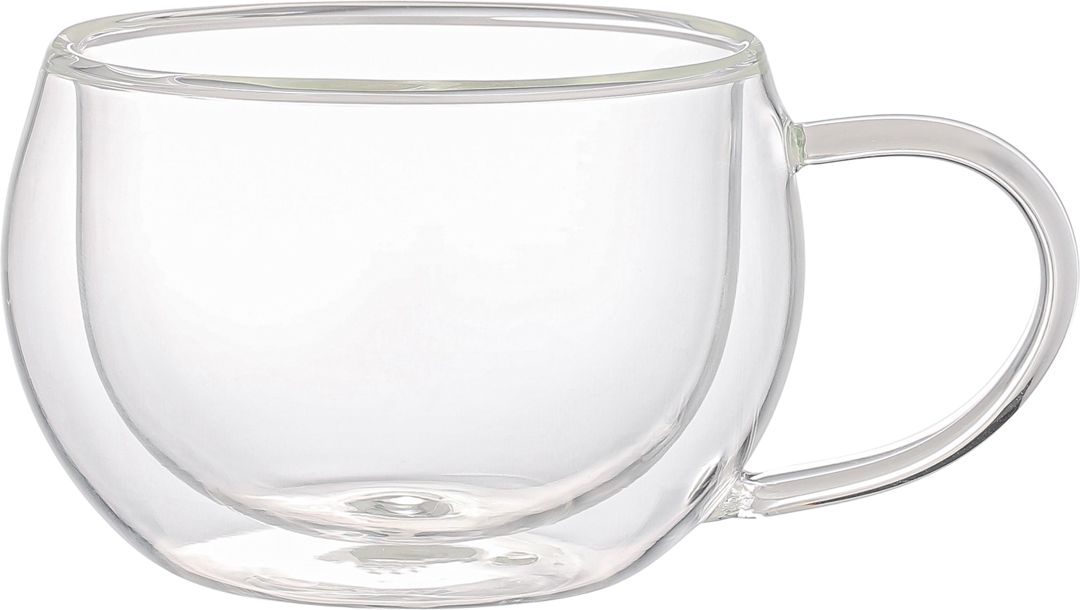 Fincan dəsti Aramoro Solea, ikiqat şüşə, 140 ml, 2 əd — Mallar, Bakı (3)