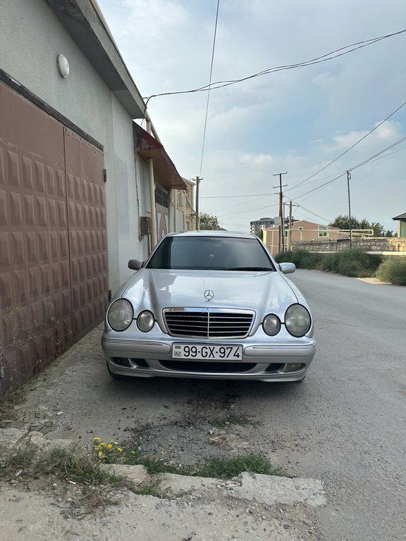 Mercedes E 220, 2.2 L, 2000 il, 470 000 km 99-GX-974 — Avtomobillər, Göyçay (12)