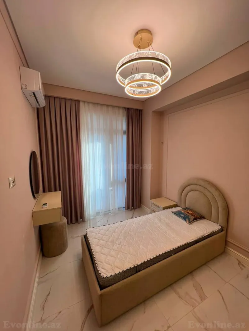 Kirayə verilir 3 otaqlı Mənzil Yeni tikili 90 m² Bakı, Nərimanov r., Bakmil m — Mənzil, Bakı (8)
