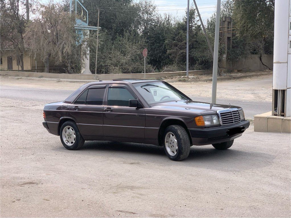 Mercedes 190, 2.0 L, 1992 il, 258 000 km — Avtomobillər, Sumqayıt (2)