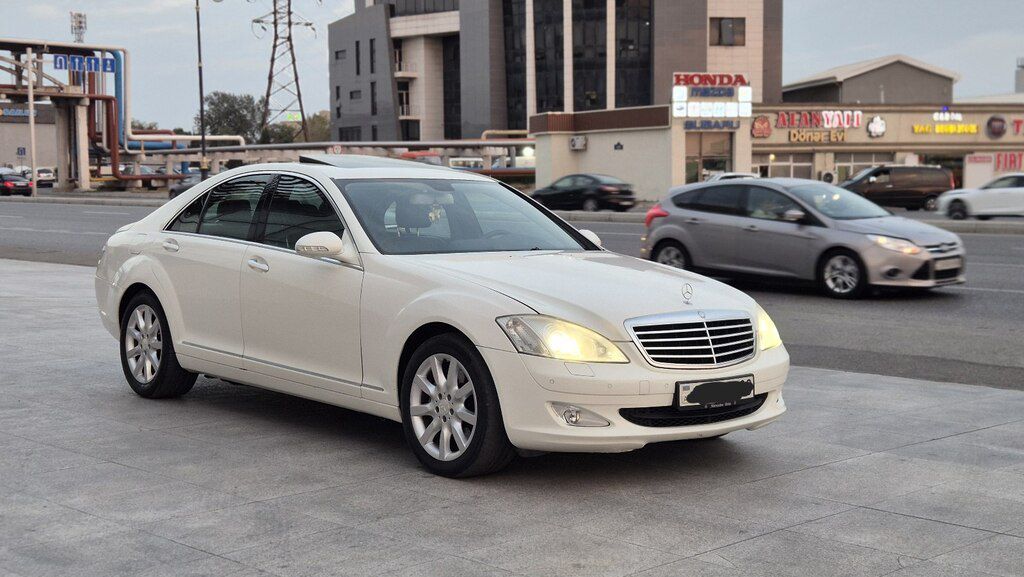 Mercedes S 350, 3.5 L, 2008 il, 158 750 km — Avtomobillər, Bakı (5)