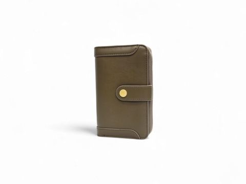Portmone Yadas D2069-B005 Green, poliuretan, 9x15 sm — Bakı
