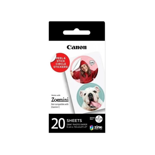 Canon Zınk circle photo paper (20sh) 4967C003 — Bakı