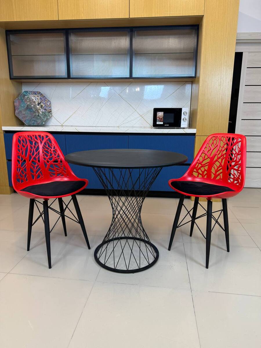 Yumşaq oturacaqlı dizayner oturacağı — Mebel, Bakı (2)