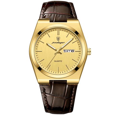 Qol saatı Poedagar 930 Leather Gold — Bakı