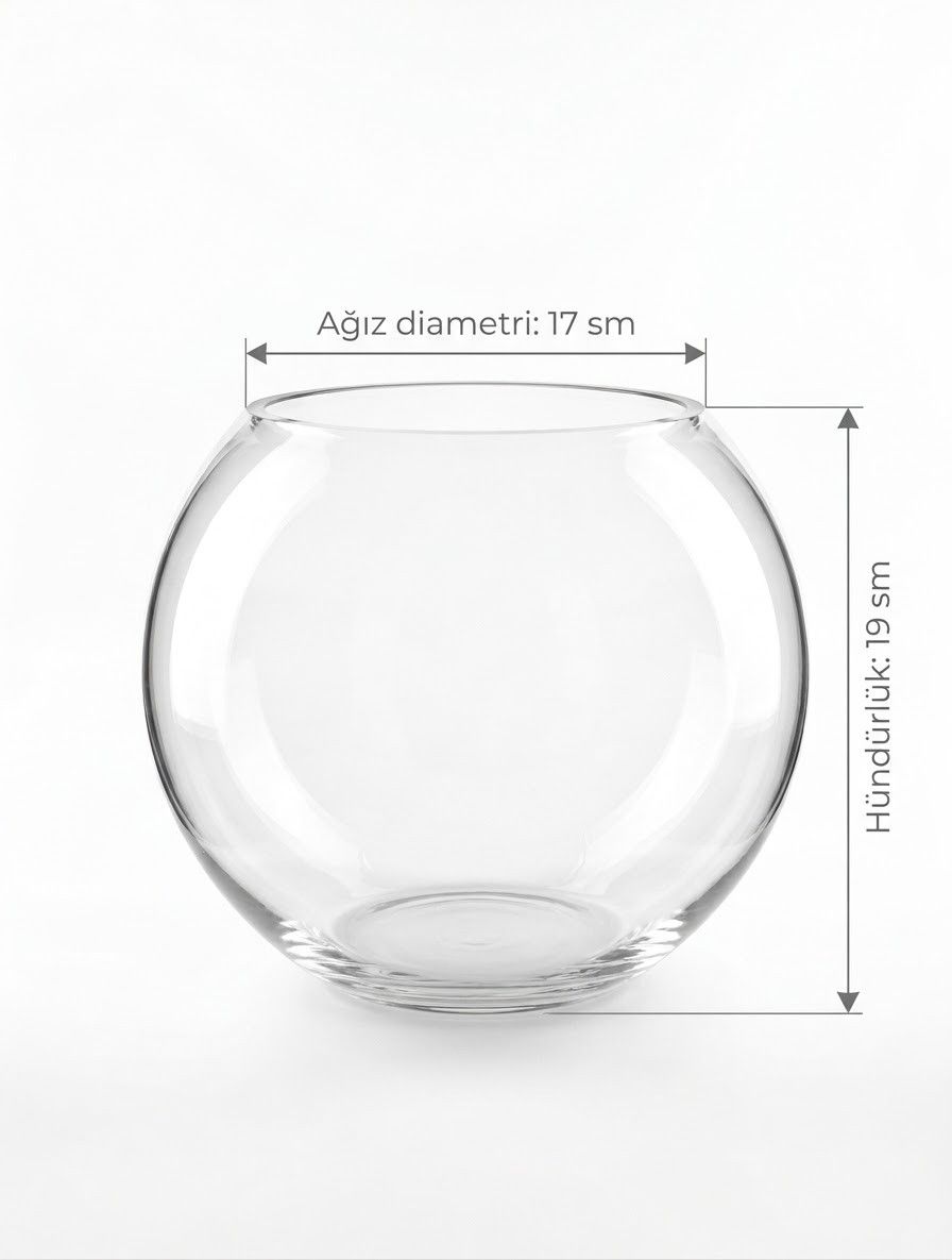 Akvarium, dairəvi, şəffaf, 4.5 l — Mallar, Bakı (2)