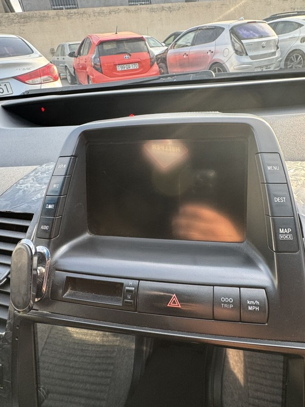 Toyota Prius (2-ci nəsil) hibrid hetçbek - Rəng: tünd boz/metallic — Avtomobillər, Digah (5)