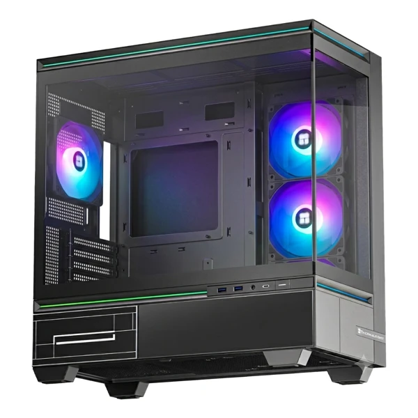 Thermalrıght TL-M10 FAN4-C Black Gaming Case — Bakı