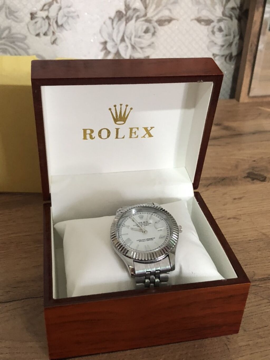 Məhsul: Rolex qol saatı (tam qablaşdırma ilə) Təsvir: - Korpus: polad — Qol saatları, Bakı (4)
