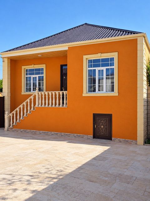 Satılır 4 otaqlı həyət evi/bağ evi 120 m² — Bakı