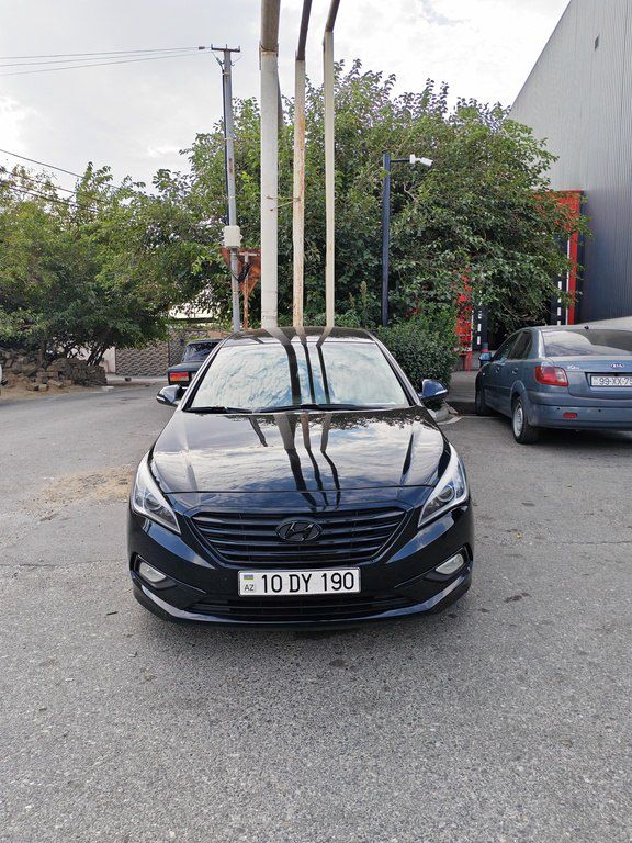 Hyundai Sonata, 2.0 L, 2015 il, 100 000 km 10-DY-190 — Avtomobillər, Bakı