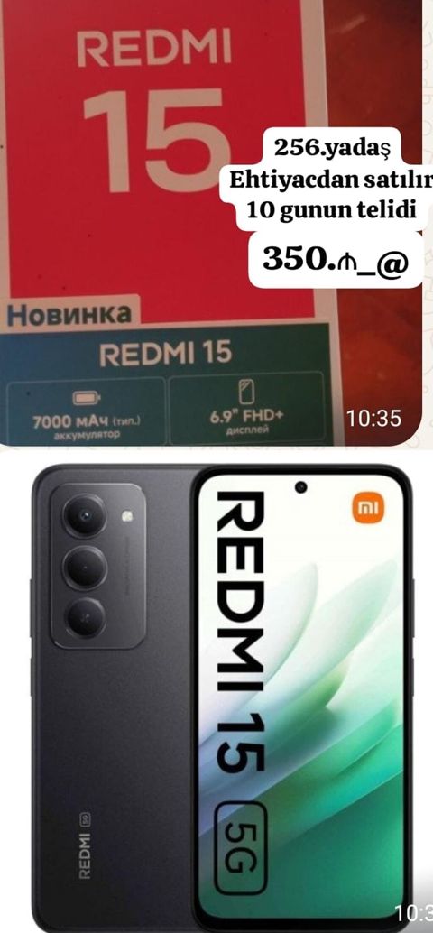 Redmi 256 GB, rəng - Qara — Lənkəran