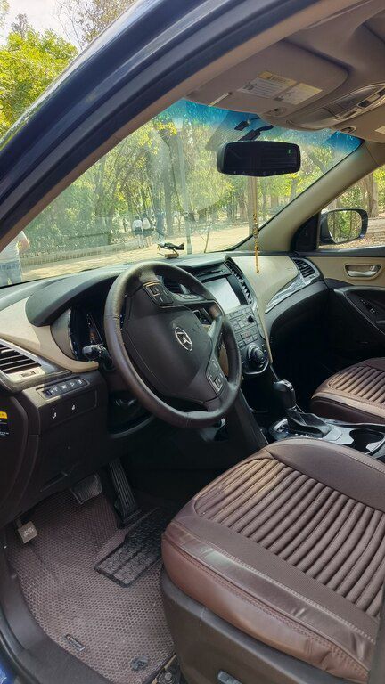 Hyundai Santa Fe, 2.0 L, 2017 il, 200 000 km — Avtomobillər, Gəncə (6)