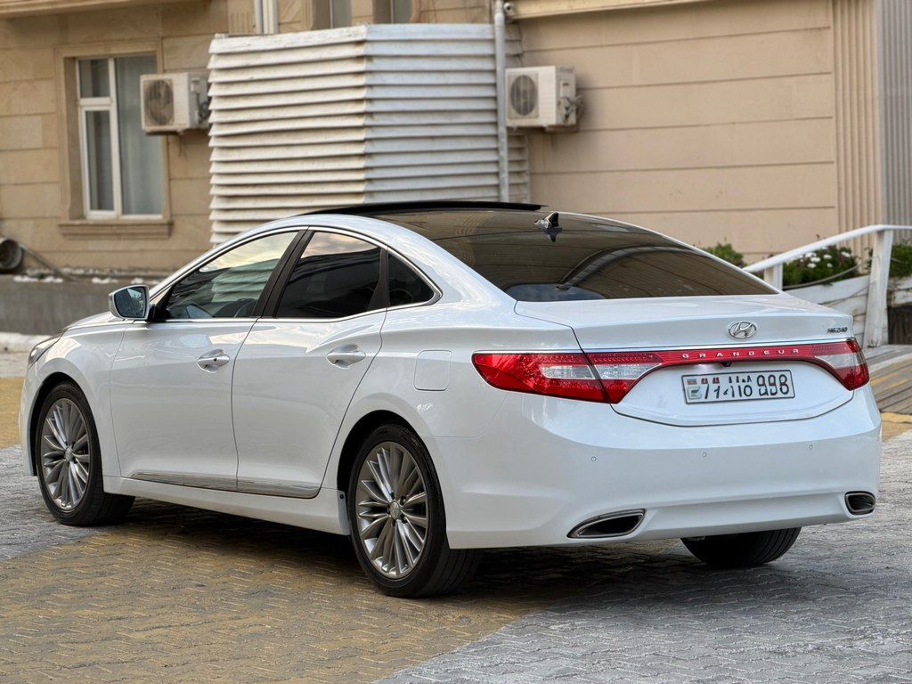 Hyundai Grandeur, 2.4 L, 2015 il, 172 000 km — Avtomobillər, Bakı (12)