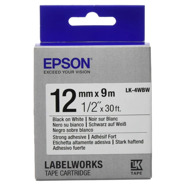 Epson Tape LK4WBW Black/White C53S654016 — Bakı