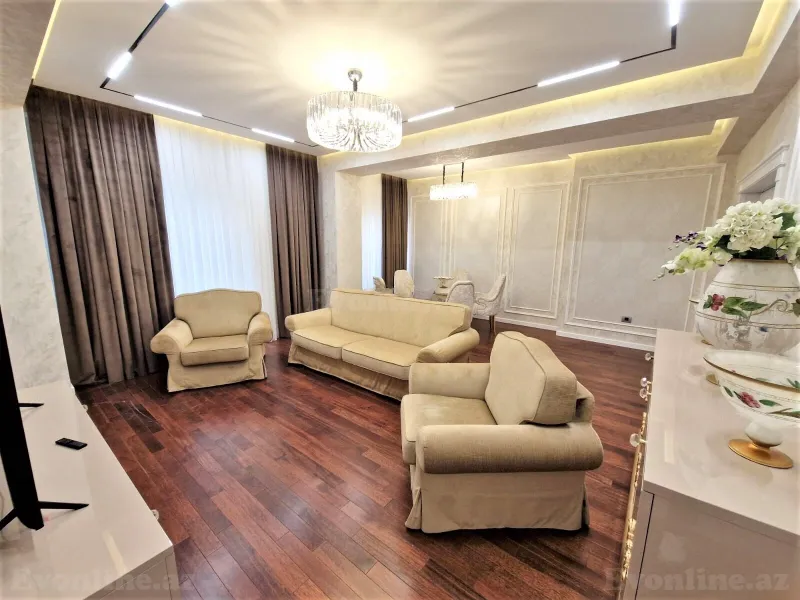 Kirayə verilir 5 otaqlı Mənzil Yeni tikili 230 m² Bakı, Xətai r., Ağ şəhər — Mənzil, Bakı (4)